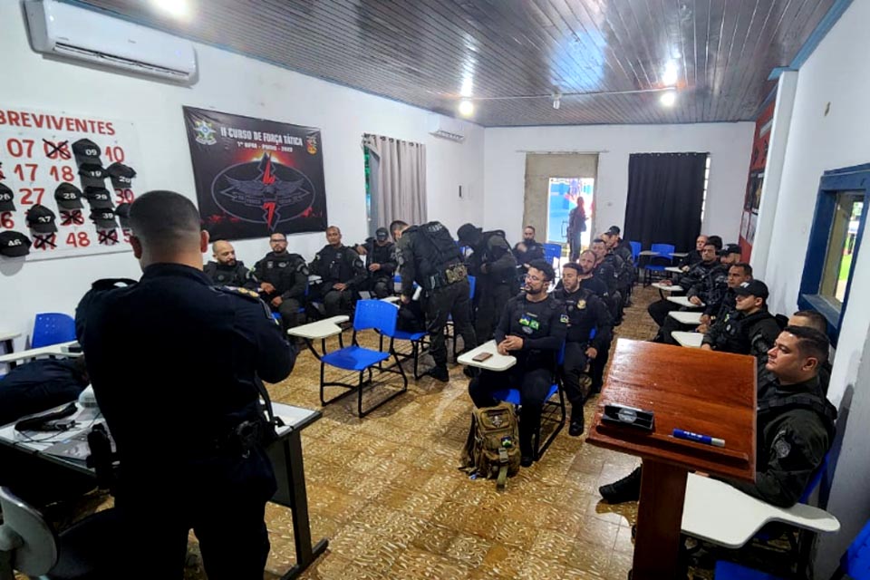 Governo de Rondônia promove treinamento de integração para policiais penais atuarem em parceria com as Polícias Civil e Militar