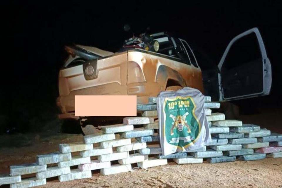 Polícia Militar apreende 60 kg de cocaina em Porto Rolim