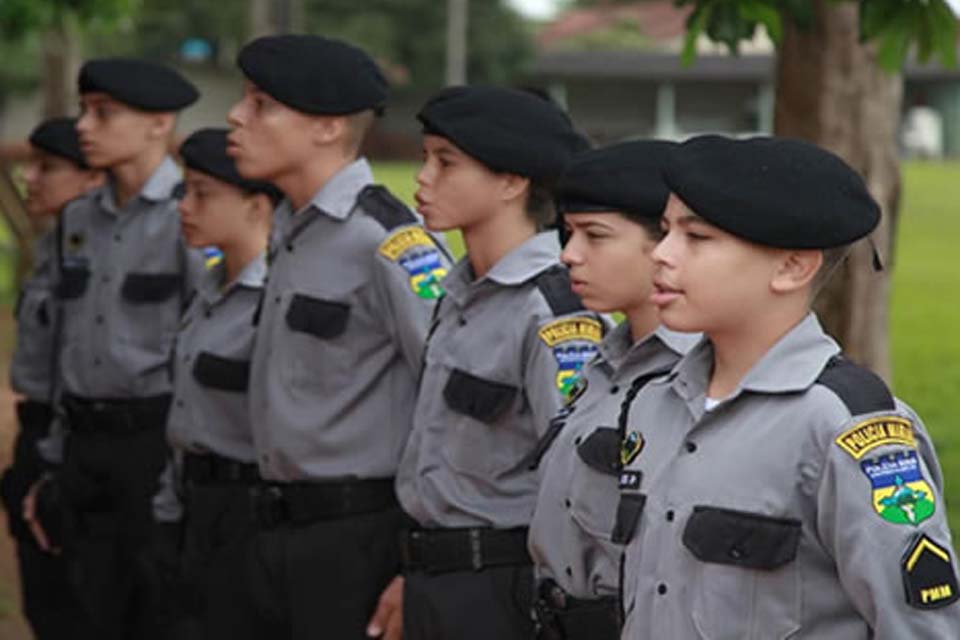 Começam inscrições para o processo seletivo de alunos a soldados da Polícia Militar Mirim