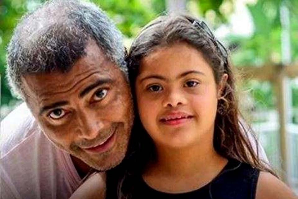 Romário homenageia os 15 anos da filha Ivy