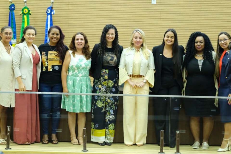 SINTERO debate violência contra as mulheres em audiência na Assembleia Legislativa do Estado de Rondônia-ALE/RO