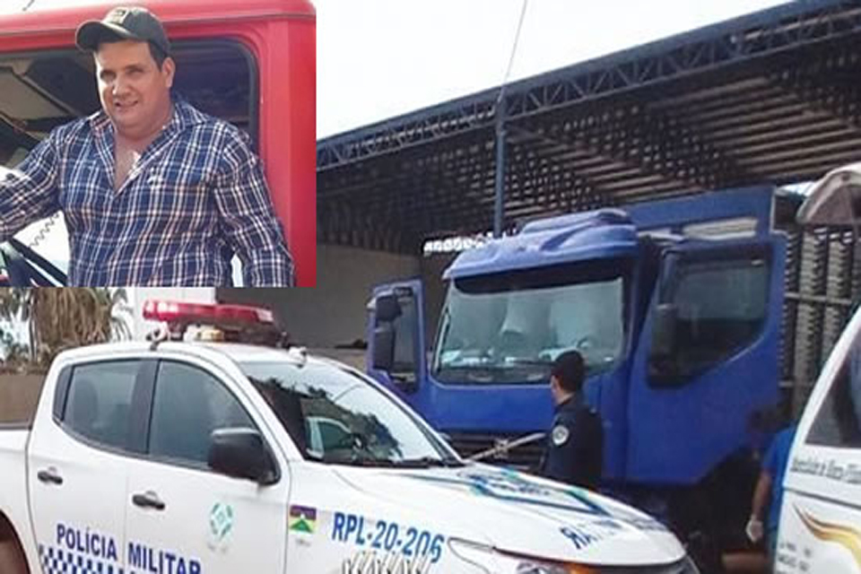 Caminhoneiro é encontrado morto na cabine de caminhão em Rolim de Moura