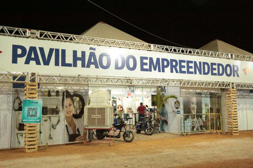Microempreendedores pontuam a oportunidade como ponto forte no Pavilhão do Empreendedor durante o Flor do Maracujá