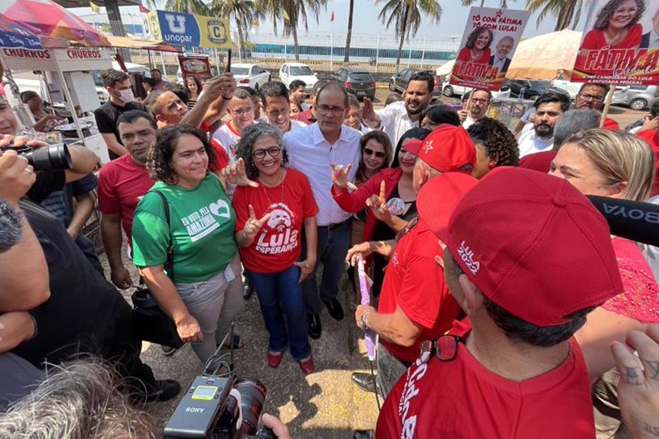 Candidata a deputada federal Fátima Cleide puxa Frente Democrática em apoio a Lula em Rondônia