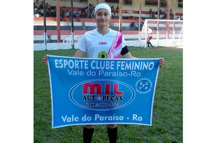 Atleta de Vale do Paraíso vai disputar o Paulistão Sub – 17 de futebol feminino