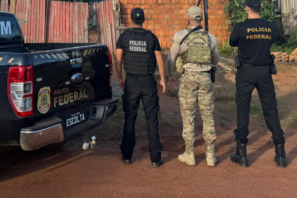 PF realiza operação para combater tráfico de drogas em Guajará-Mirim e Nova Mamoré