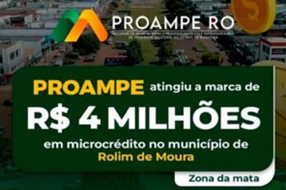 Secretaria de Planejamento anuncia que Proampe já injetou 4 milhões de reais na economia 