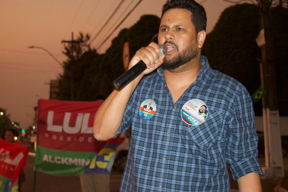 Candidato a deputado federal Samuel Costa recebe apoio de lulistas em Rondônia