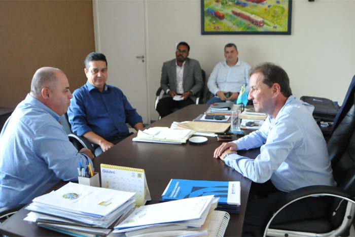 Em reunião com o prefeito, grupo Energisa fala dos investimentos na capital