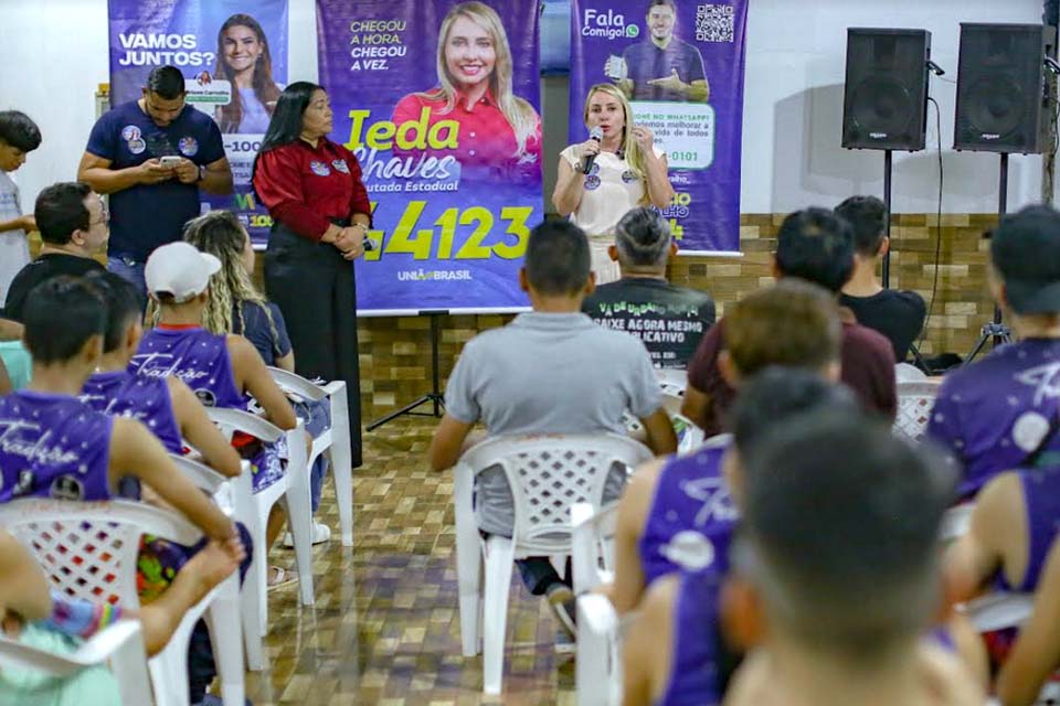 Candidata a deputada estadual Ieda Chaves defende autonomia da cultura e promoção eficiente do setor 