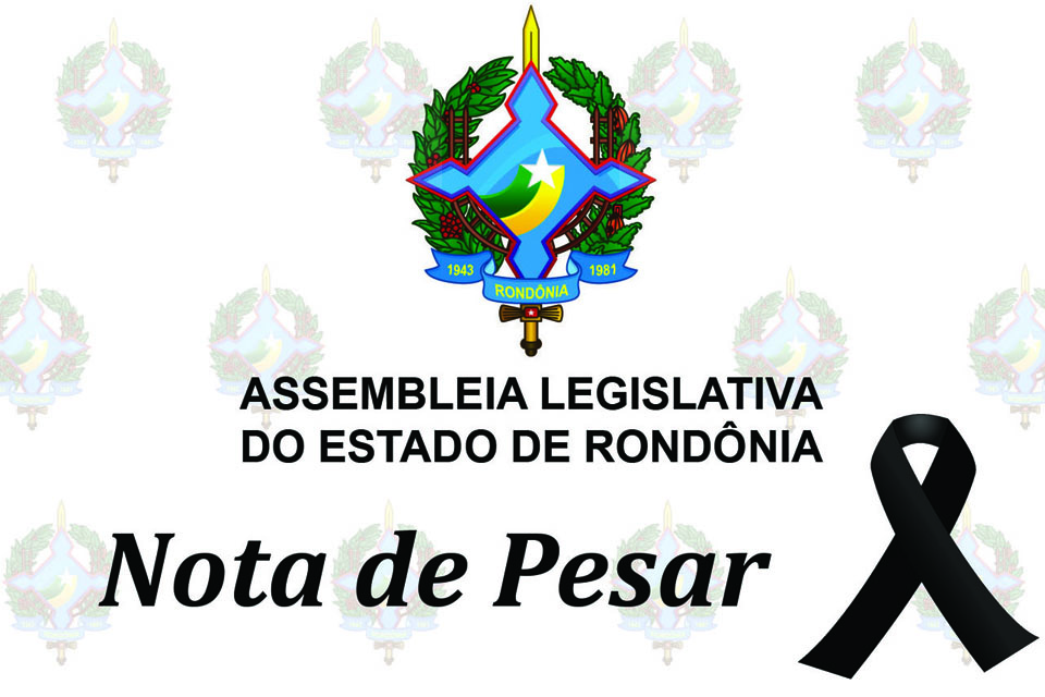 Assembleia Legislativa emite nota de pesar pelo falecimento do ex-deputado Reginaldo Monteiro