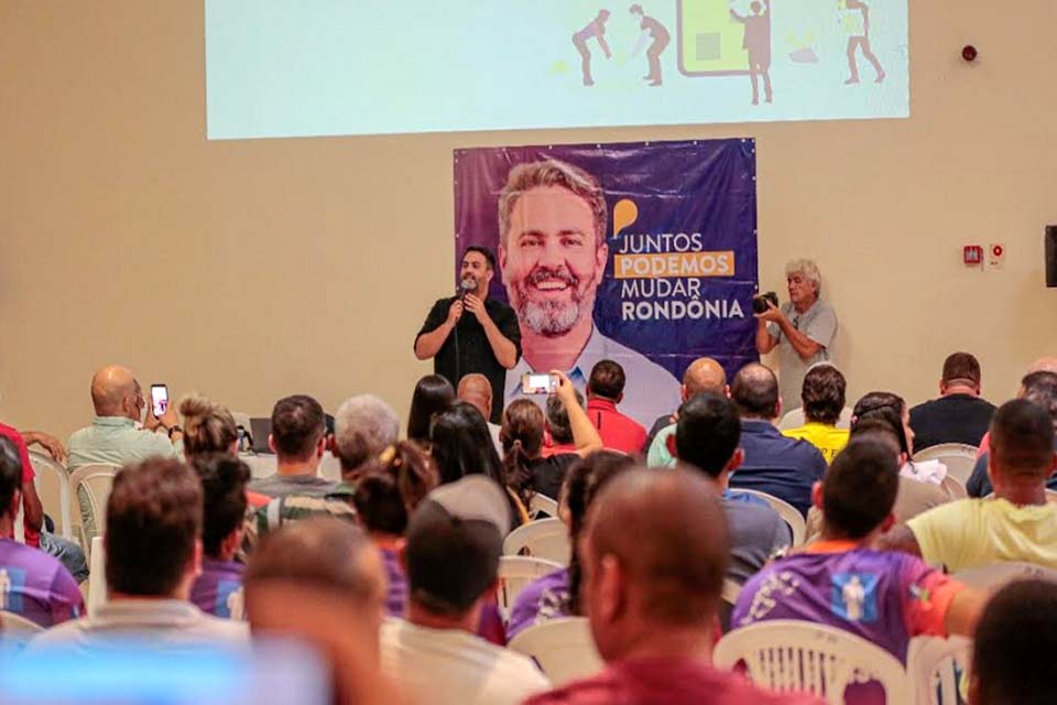Pré-candidato ao governo Léo Moraes fará pacto em defesa do povo de Rondônia