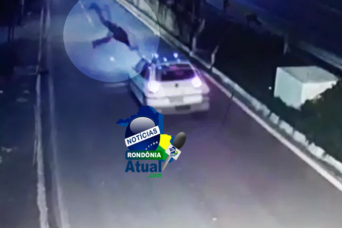 Homem vai atravessar Br-364 em Ji-Paraná e é  arremessado por carro