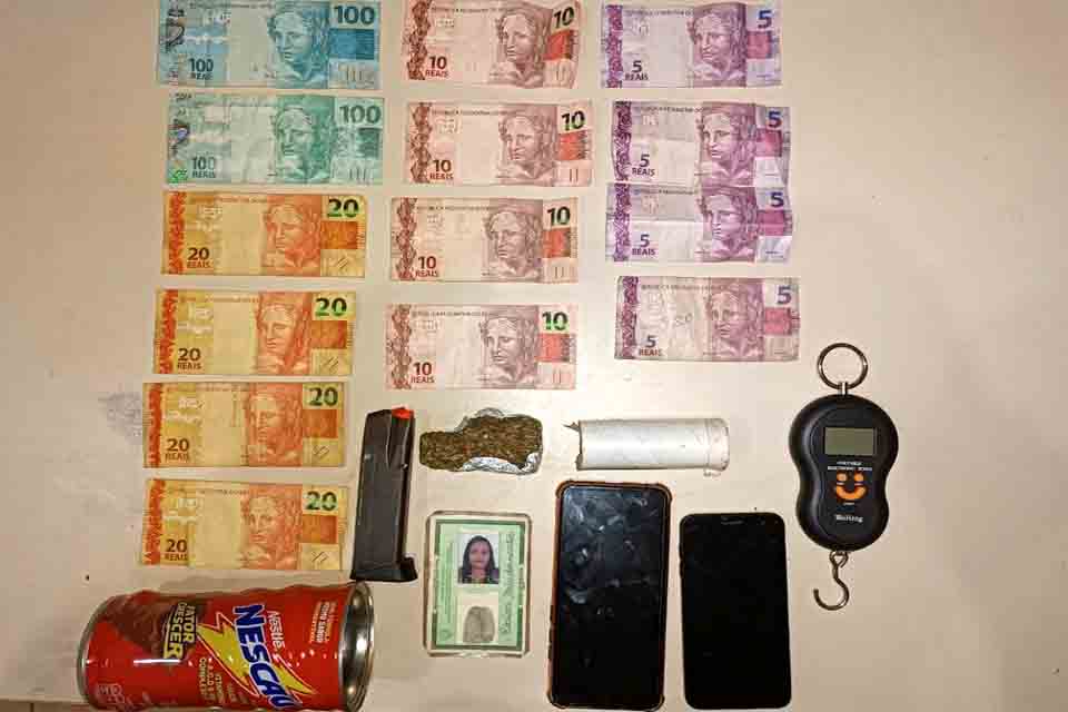 Acusado de comercializar droga no distrito do Araras é preso pela Polícia Militar