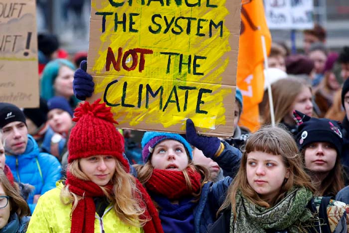 Estudantes de 123 países se unem contra as mudanças climáticas