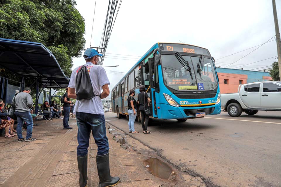 De cada três passageiros que usam o transporte coletivo de Porto Velho, um é gratuidade