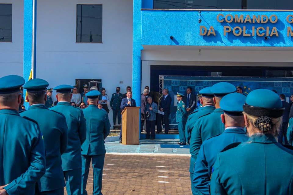Governador coronel Marcos Rocha destaca formação de mais 209 novos sargentos da Polícia Militar