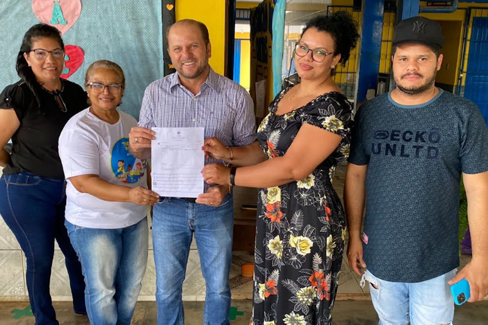 Deputado Cirone Deiró destinou recursos para execução de obras nas escolas de Porto Velho