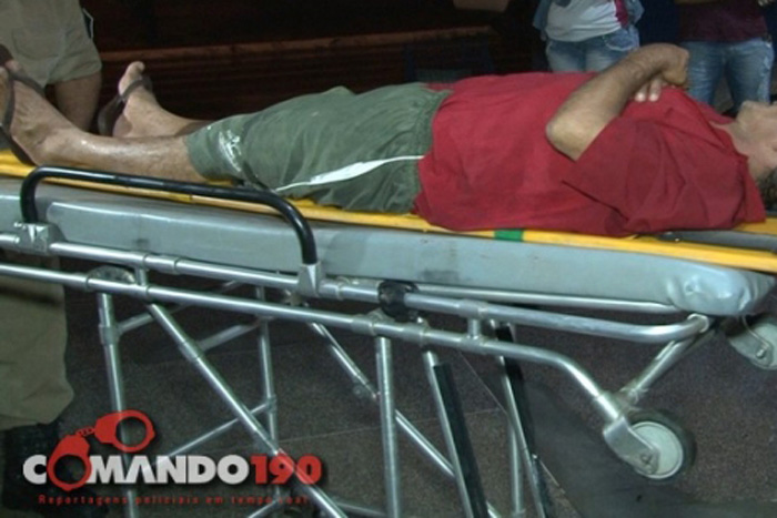 Briga entre irmãos termina com um esfaqueado na perna, em Ji-Paraná