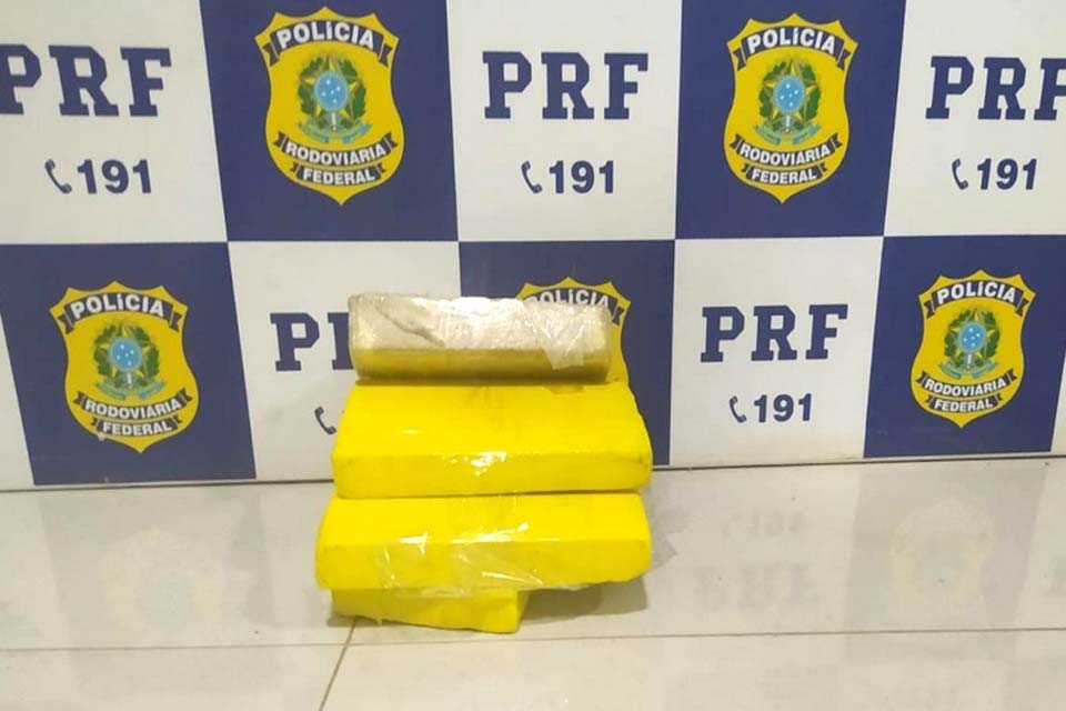 PRF apreende quase 14 Kg de cocaína durante fiscalização nas BRs 