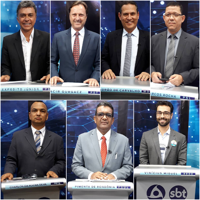 Vídeo – Confira o debate entre os candidatos ao Governo de Rondônia transmitido pela TV Allamanda