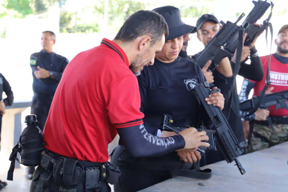 Policiais Penais recebem capacitação em Curso de Armamento e Tiro