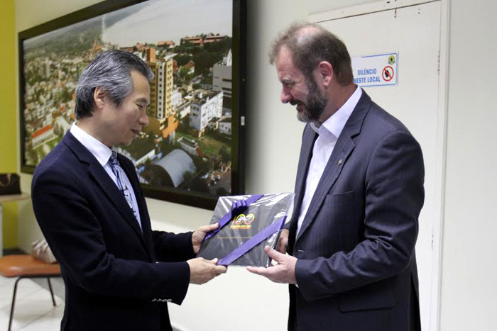 Vice-prefeito de Porto Velho recebe visita do cônsul-geral do Japão