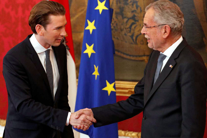 Presidente encarrega Kurz de formar governo na Áustria