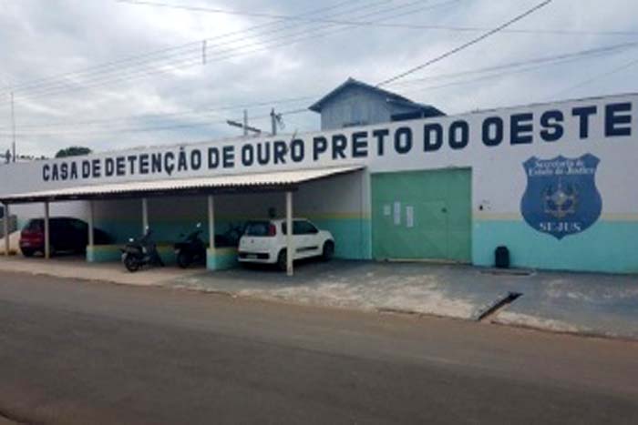 Seis presos fogem da Casa de Detenção de Ouro Preto do Oeste esta madrugada