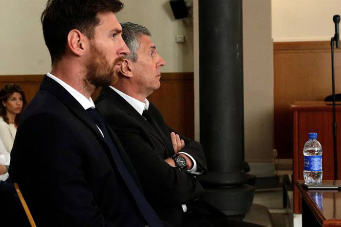Promotoria espanhola aceita substituir pena de Messi por multa