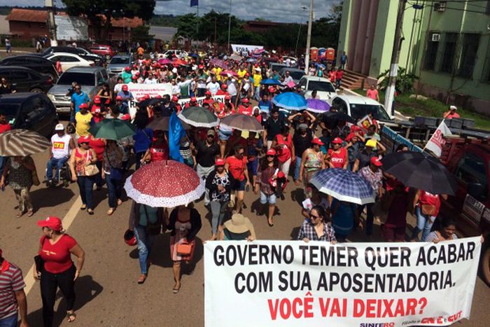 Colunista desdenha de manifestações contra Reforma da Previdência em Rondônia