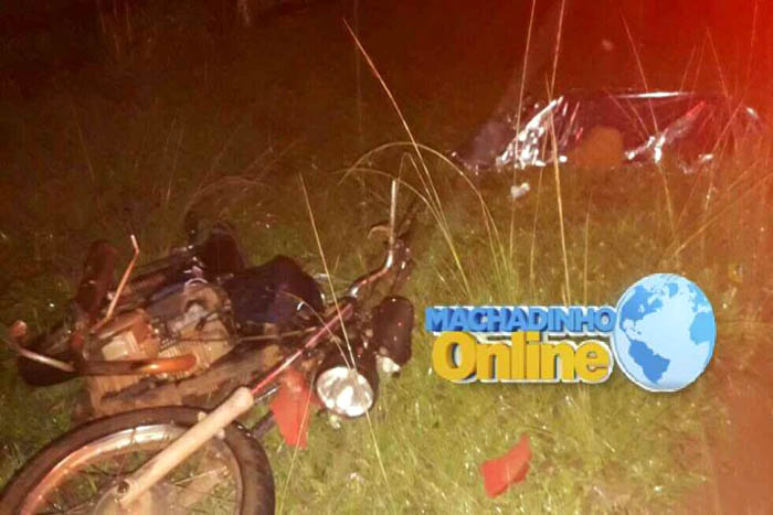 Machadinho : Condutor atropela e Mata motociclista depois foge sem prestar socorro na RO 133