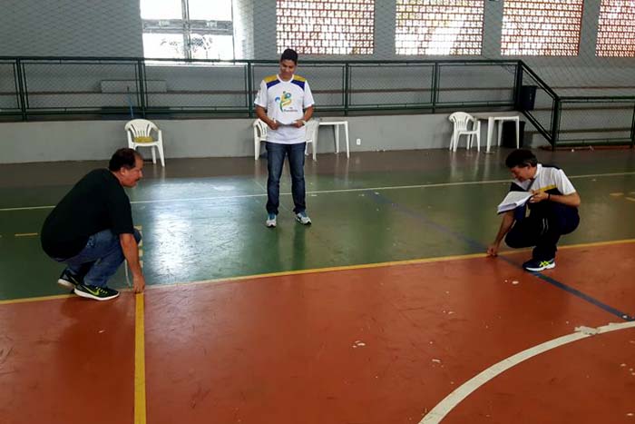 Locais de competições dos Jogos Escolares passam por vistoria técnica em Cacoal e Ji-Paraná