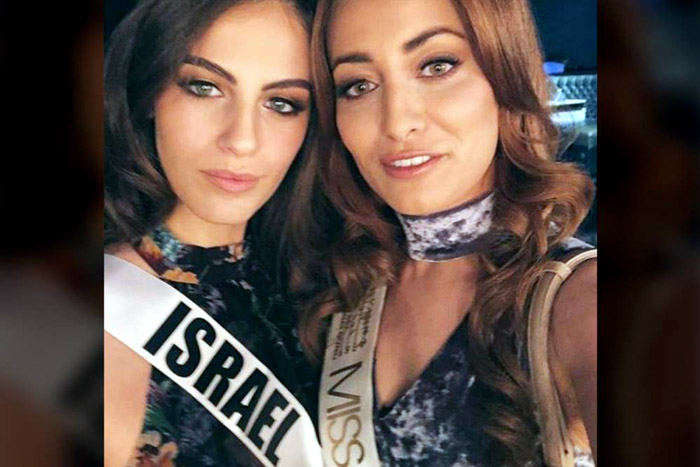 Miss Israel e miss Iraque tiram ‘selfie da paz’