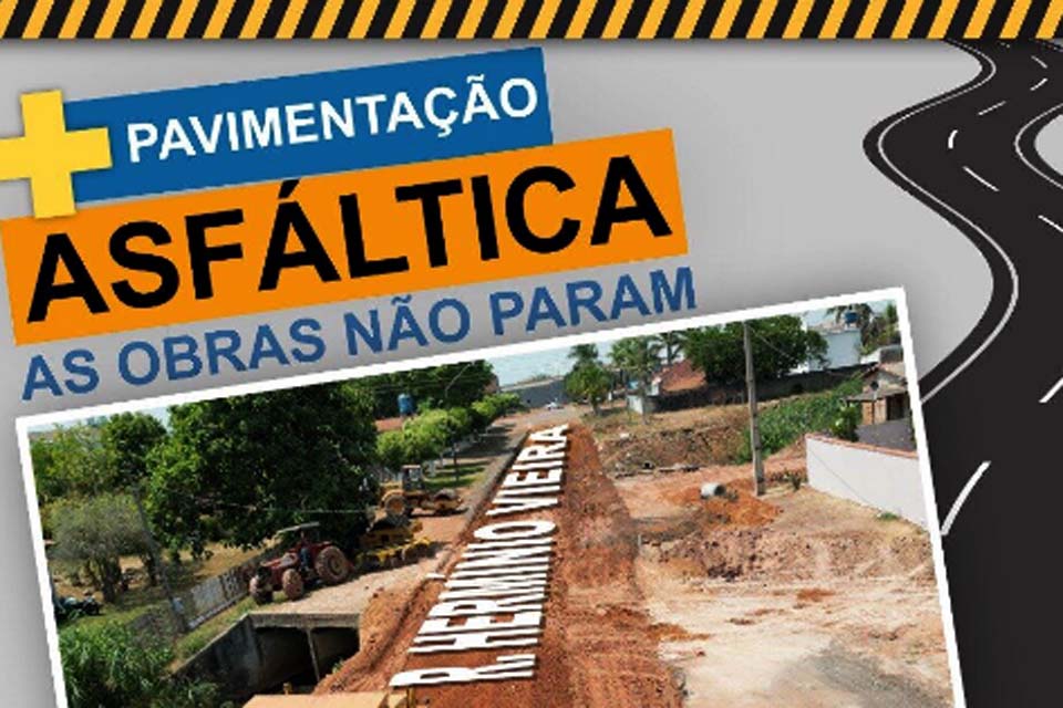 Iniciadas as obras de drenagem e pavimentação asfáltica no bairro Jardim das Oliveiras