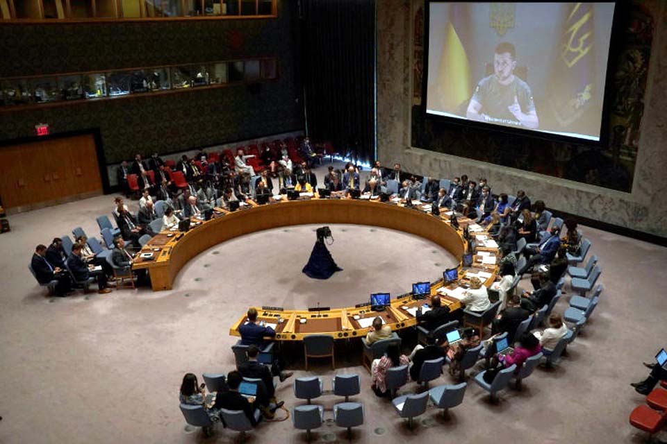 Assembleia Geral da ONU autoriza Zelensky a falar remotamente na próxima semana