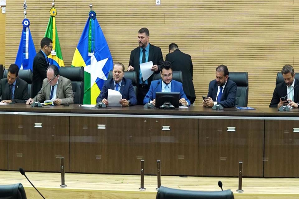 Assembleia Legislativa aprova mais de R$ 7,1 milhões em crédito adicional para Governo de Rondônia