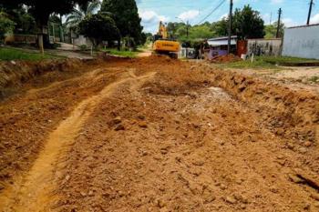 Prefeitura de Ji-Paraná segue com preparação para a pavimentação de ruas no 2ª distrito