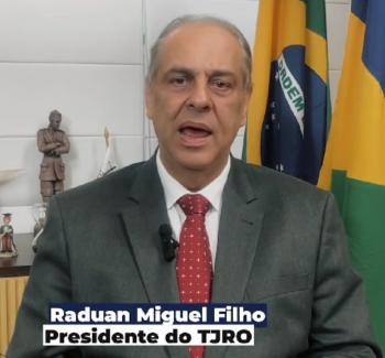 Presidente do TJ de Rondônia homenageia trabalhadores no 1° de maio