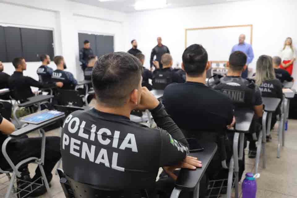 Sejus promove Curso Sobrevivência Jurídica e Administrativa para policiais penais