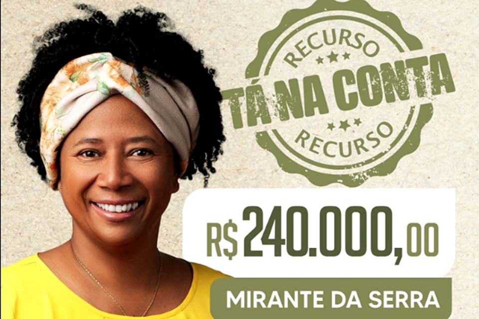 Deputada Federal Sílvia Cristina destina recurso no valor de R$ 240 mil para  a construção do barracão da feira em Mirante da Serra