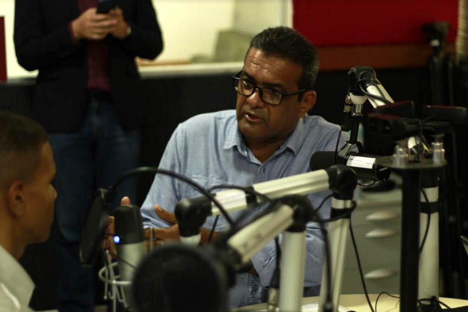 Rádio CBN realiza sabatina com o candidato ao Governo Pimenta de Rondônia