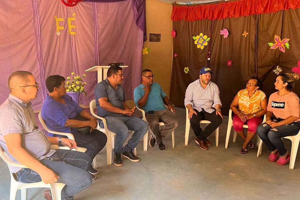 Deputado Alex Redano se reúne com representantes de Setores e lideranças do município de Guajará-Mirim